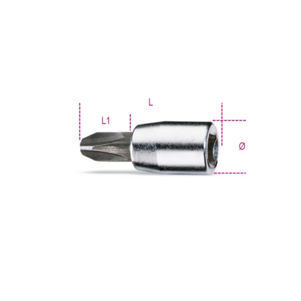 BETA Phillips Screwdriver Bit, PH3 Tip