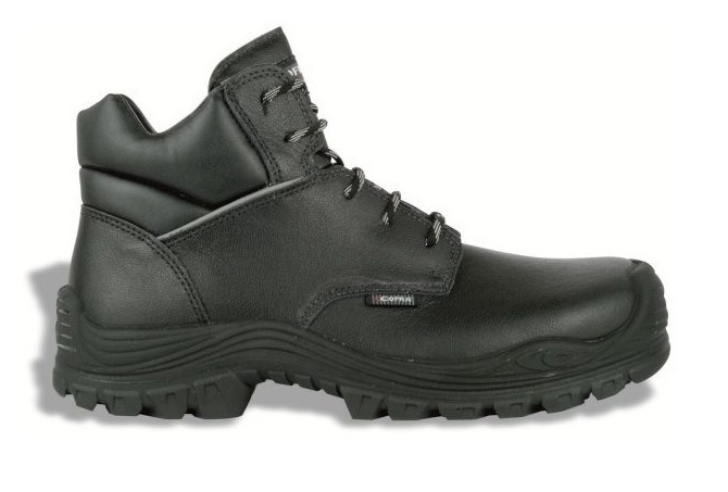 Cofra NEW BAFFIN S3S SC CI FO SR Black Non Metal Toe Capped Unisex Safety Boots, UK 11, EU 46