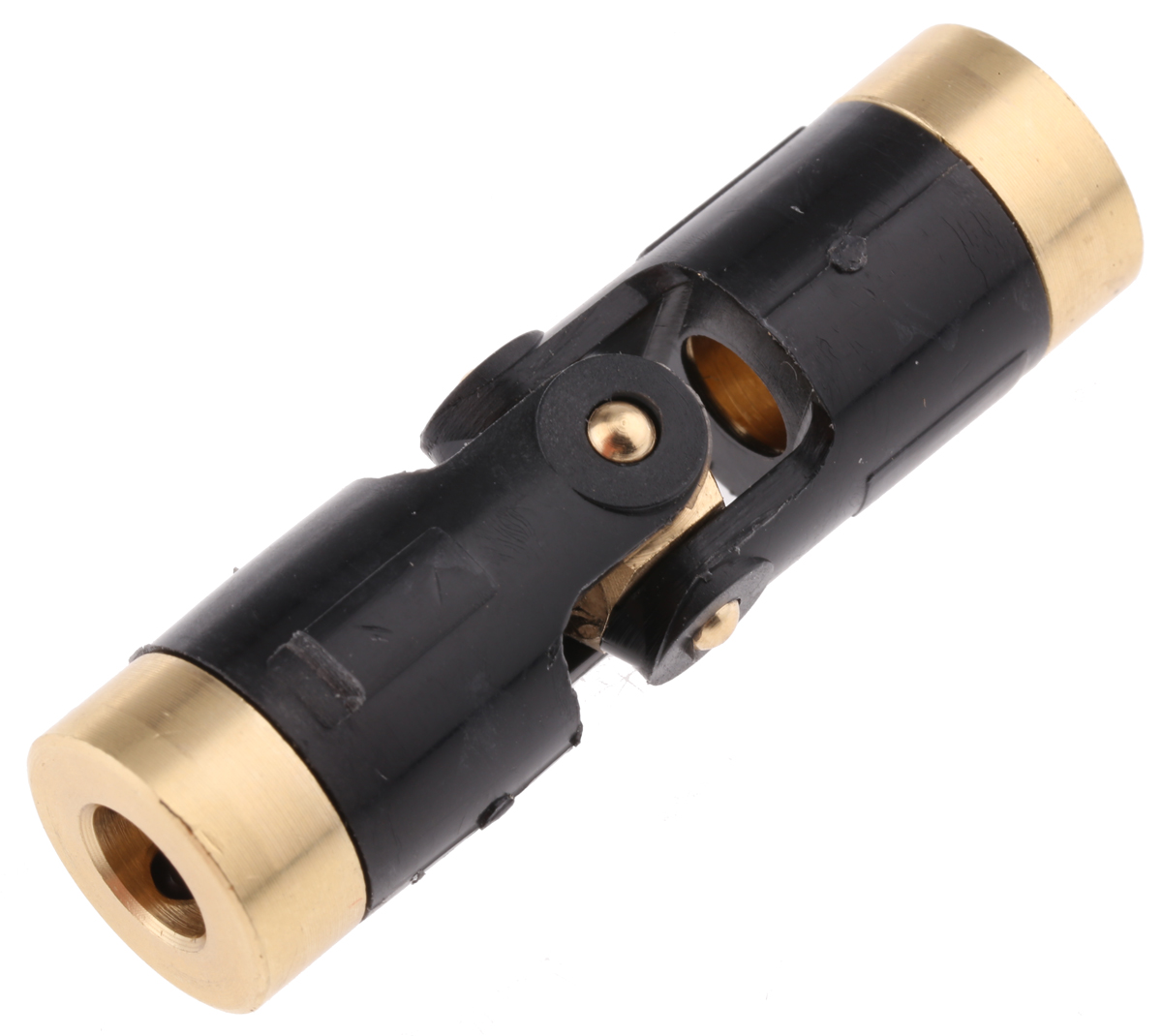 Huco Universal Joint 103.13.2222, Single, Plain, Bore 6 x 6mm, 46.2mm Length