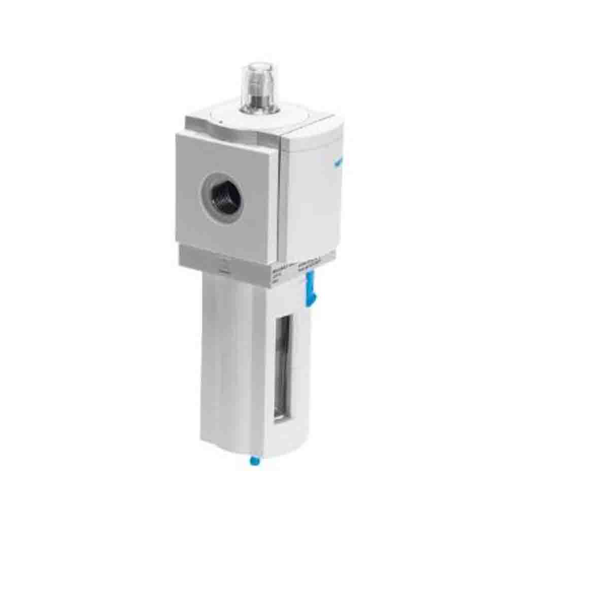 Festo MS series 1μm G 1/4 0bar to 14 bar Pneumatic Filter 360L/min max with Manual drain
