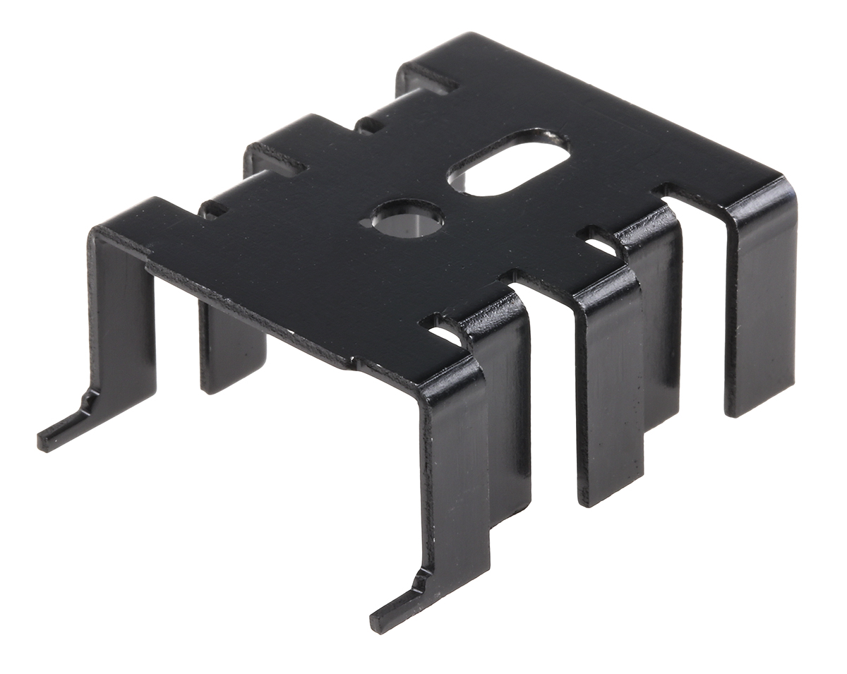 Fischer Elektronik Heatsink, 15K/W, 30 x 25.4 x 13mm, Clip, Screw