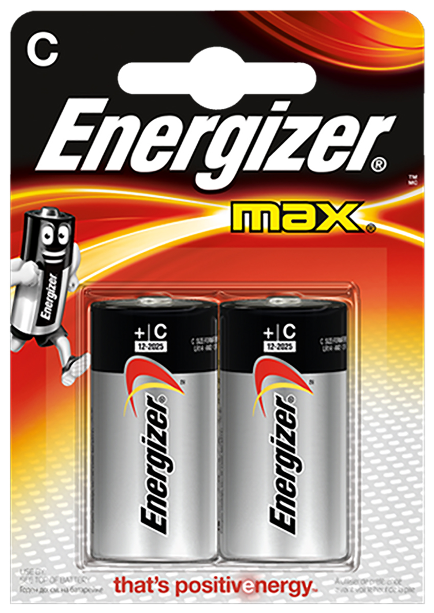 Energizer Energizer MAX 1.5V Alkaline C Batteries