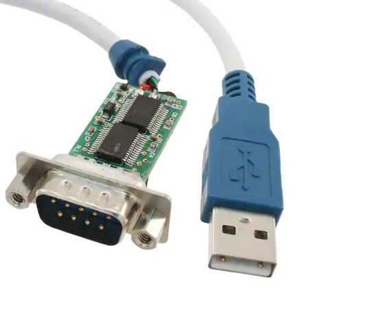 FTDI Chip RS232 USB A D-sub, 9 Pin Male Converter Cable