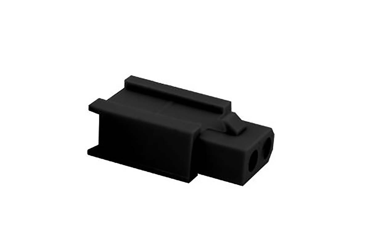 Souriau Sunbank by Eaton, SMS Female PCB Connector Housing, 2.54mm Pitch, 2 Way, 1 Row