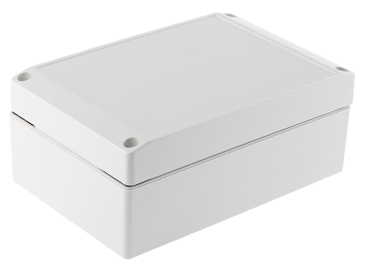ROLEC Technobox Series Grey ABS Enclosure, IP66, Grey Lid, 151 x 101 x 60mm