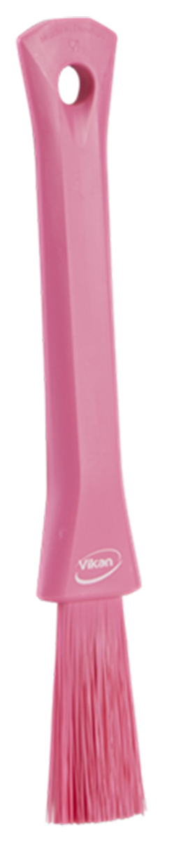 Vikan Soft Bristle Pink Scrubbing Brush, 57mm bristle length, Polyester bristle material