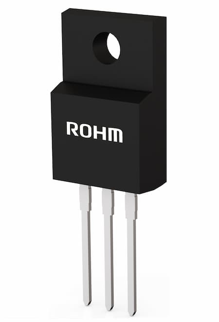 ROHM R60 Type N-Channel MOSFET, 7 A, 600 V Enhancement, 3-Pin TO-220FM R6010YNXC7G