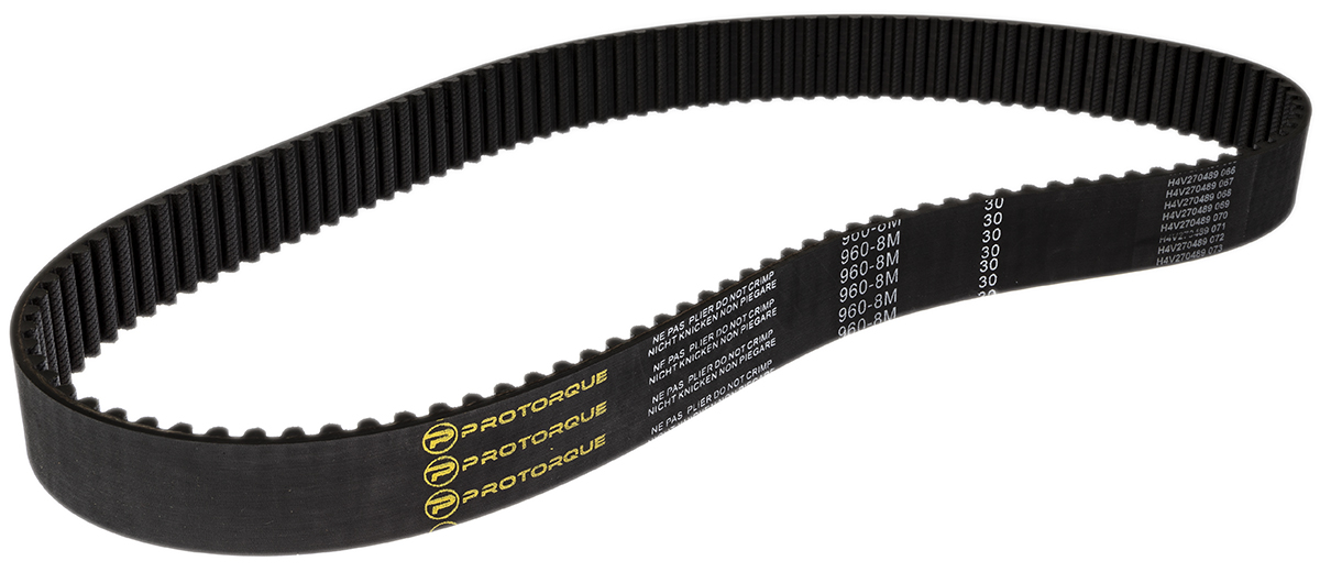 RS PRO Timing Belt, 120 Teeth, 960mm Length, 30mm Width