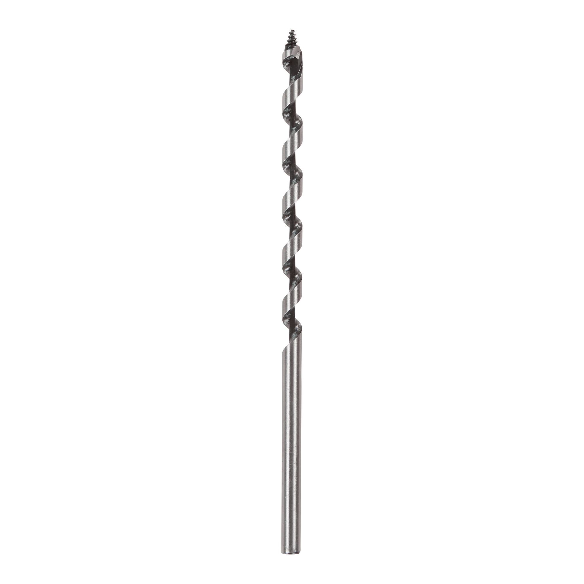 DeWALT Alloy Steel Wood Auger Drill Bit for Wood, 6mm Diameter, 28.2 cm Overall