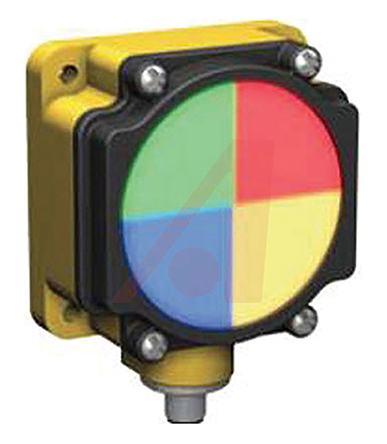 Banner K80L Series Blue, Green, Red, Yellow Beacon, 18 → 30 V dc, Flat Mount, LED Bulb
