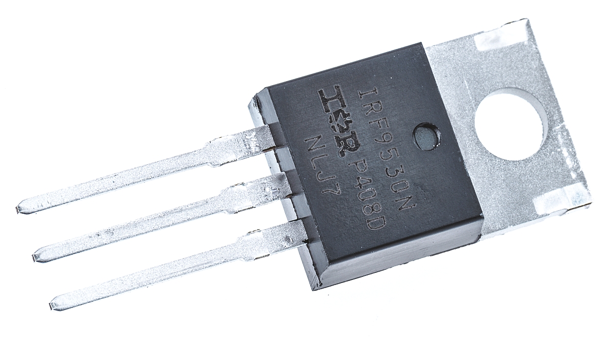 Infineon HEXFET Type P-Channel MOSFET, 14 A, 100 V Enhancement, 3-Pin TO-220 IRF9530NPBF