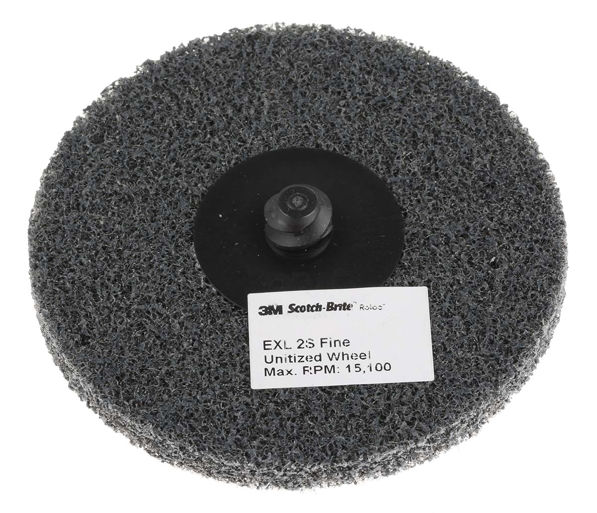 3M Aluminium Oxide Deburring & Finishing Wheel, Fine