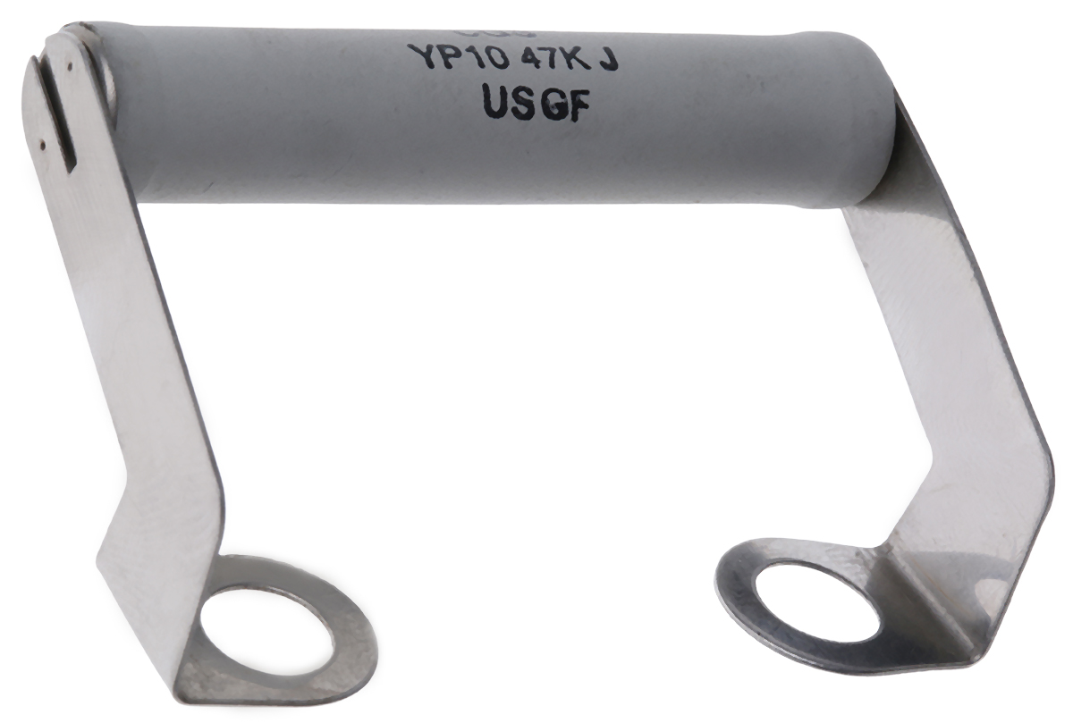 TE Connectivity, 47kΩ 10W Wire Wound Chassis Mount Resistor YP1047KJ ±5%