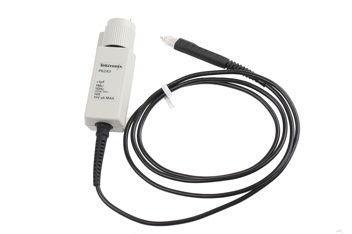 Tektronix P6243 Oscilloscope Probe, Voltage Type, 1GHz, 1:10, BNC Connector