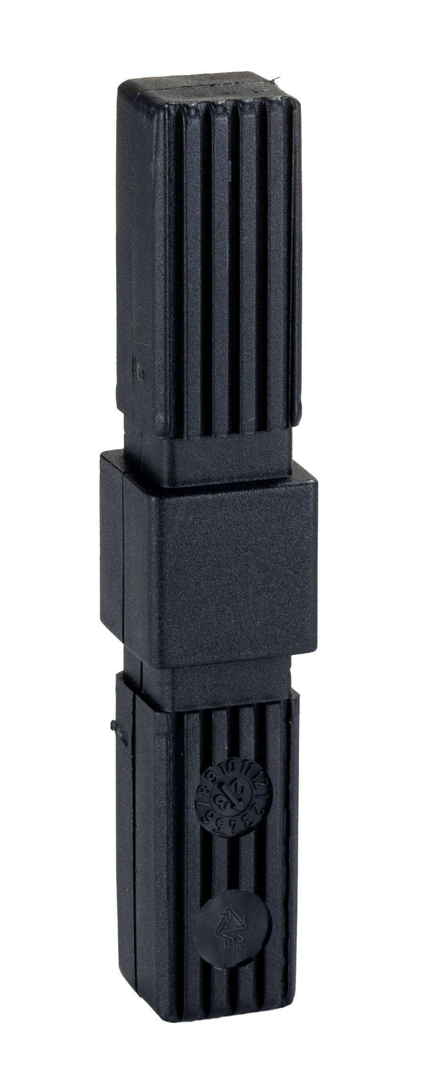 RS PRO Steel Core Tube Connector, Straight Square Tube Connector, Strut Profile 25 mm