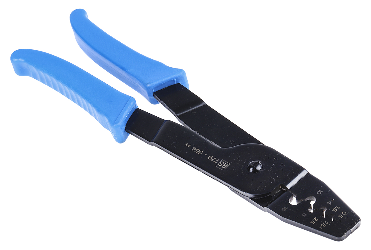 RS PRO Hand Crimp Tool for Wire End Sleeves, 0.5 → 16mm² Wire