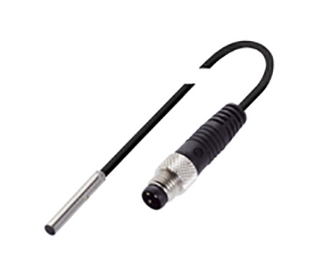 BALLUFF Inductive Smooth Barrel Proximity Sensor, 1.5 mm Detection, PNP NO, 10 → 30 V dc