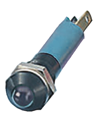 CML Innovative Technologies Blue Panel Mount Indicator, 12V, 8mm Mounting Hole Size