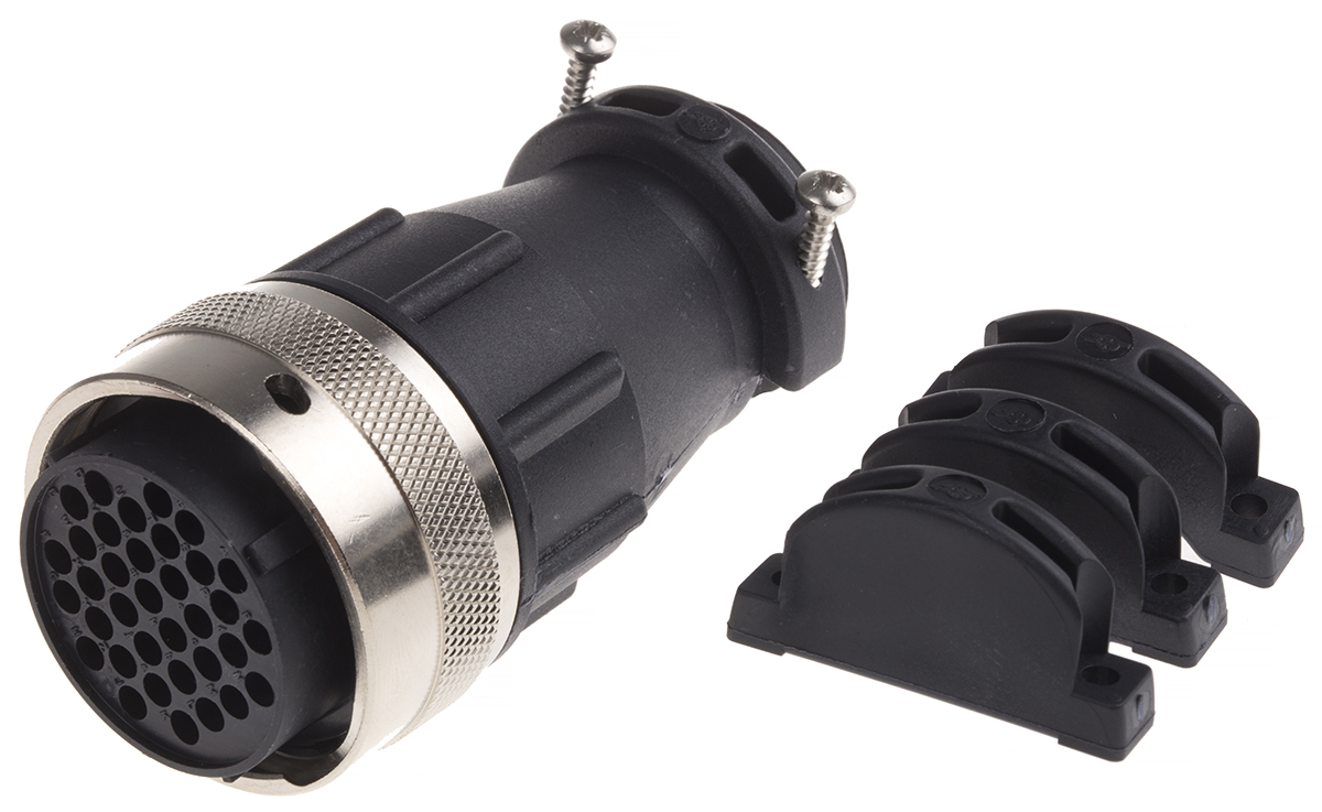ITT Cannon Circular Connector, 35 Contacts, Cable, Standard Connector, Socket, Female, IP65, Trident Ringlock Series