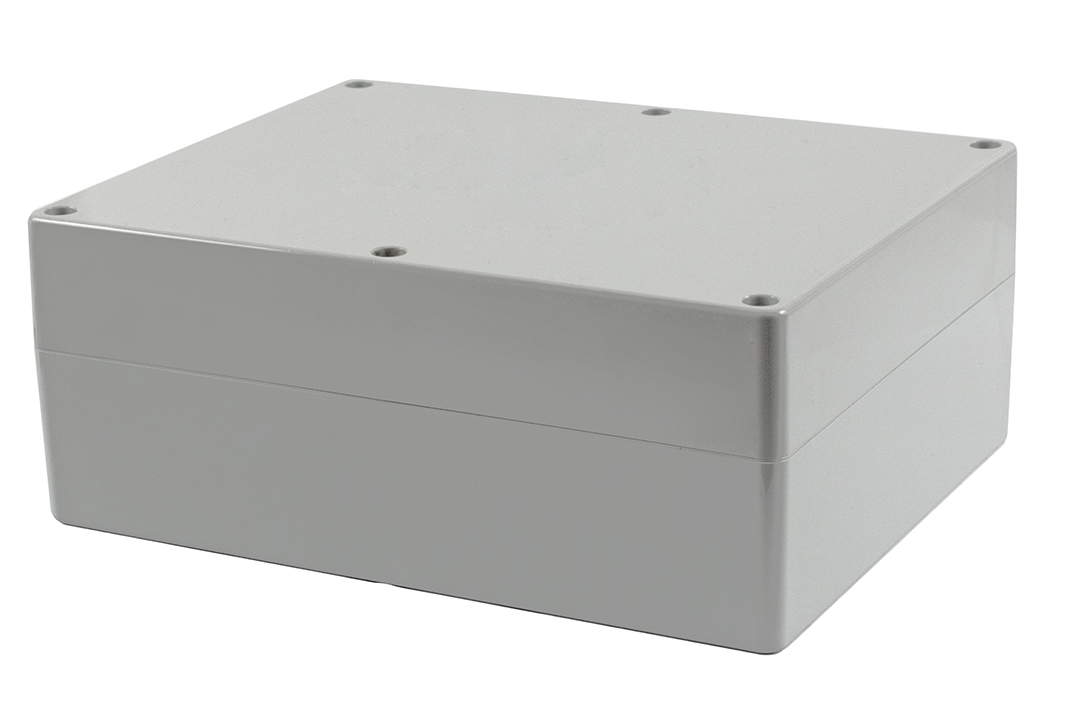 Hammond 1554 Series Polycarbonate Enclosure, IP68, 11.8 x 9.4 x 4.72in