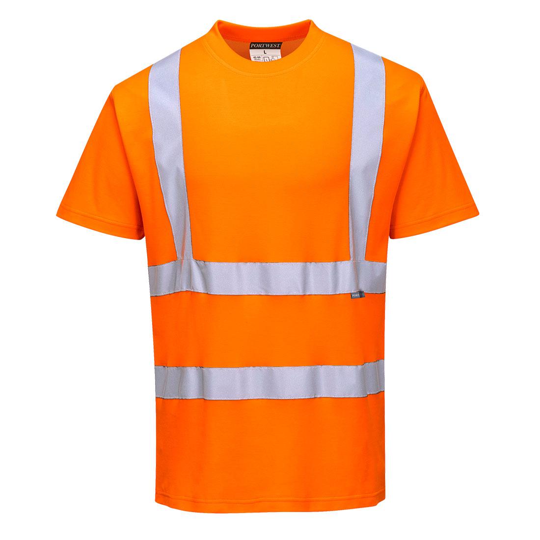 Portwest S170 Orange Unisex Hi Vis T-Shirt