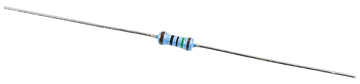 Vishay MBB0207 Series Axial Thin Film Fixed Resistor 150Ω ±1% 0.6W ±50ppm/°C