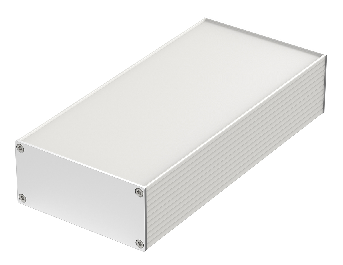Bopla Filotec (Set) Series Aluminum (Anodized) Aluminium Enclosure, IP40, Aluminum (anodized) Lid, 220 x 105 x 48mm