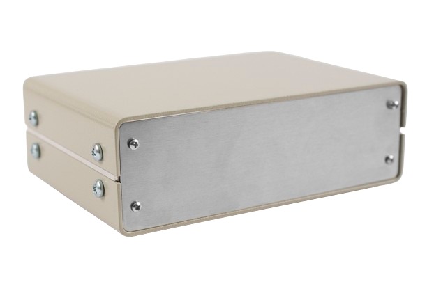 Hammond 1402 Grey Aluminium Enclosure, 61 x 180 x 124mm