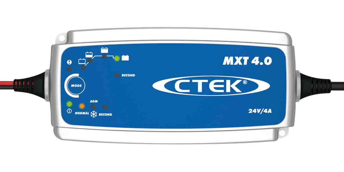 CTEK MXT 4.0 Battery Charger For Lead Acid 24 V 28.8V 4A with UK plug