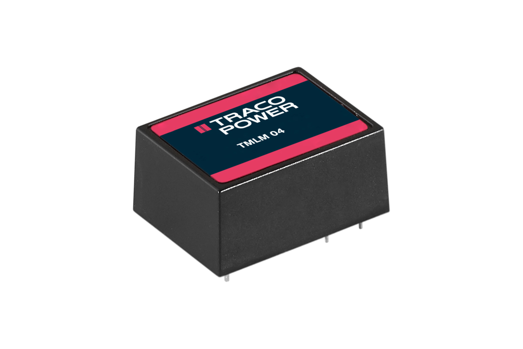 TRACOPOWER Switching Power Supply, TMLM 04124, 24V dc, 167mA, 4W, 1 Output, 90 → 264V ac Input Voltage