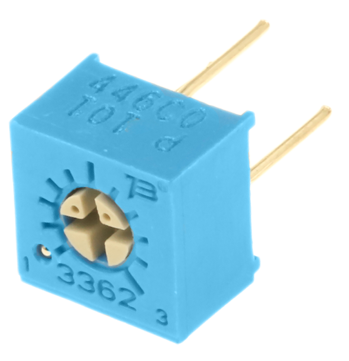 100Ω, Through Hole Trimmer Potentiometer 0.5W Top Adjust Bourns, 3362