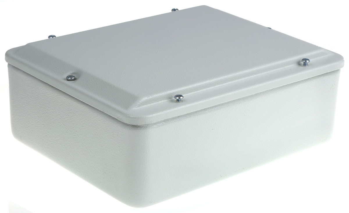 Schneider Electric PanelSeT SDB Series Steel Wall Box, IP55, 256 mm x 206 mm x 93mm