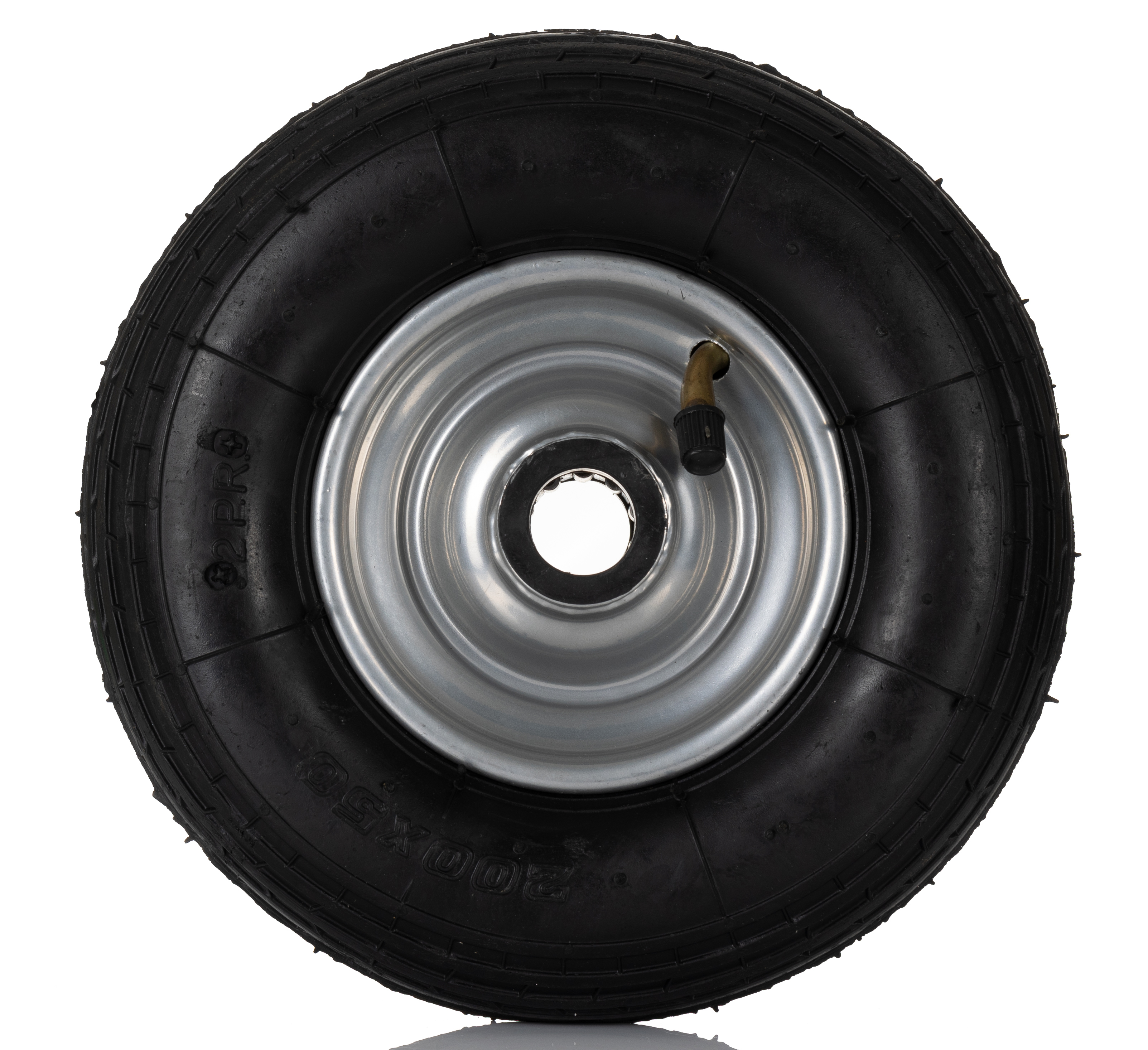RS PRO Black Rubber Shock Absorbing Trolley Wheel, 75kg