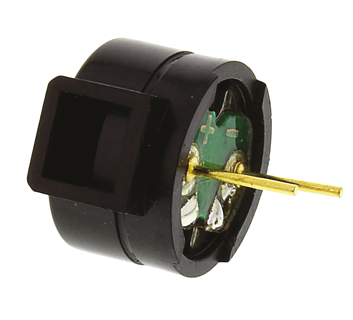 RS PRO 80dB PCB Mount Continuous External Magnetic Buzzer Component, 12 (Dia.) x 7.5mm, 1V ac Min, 2V ac Max