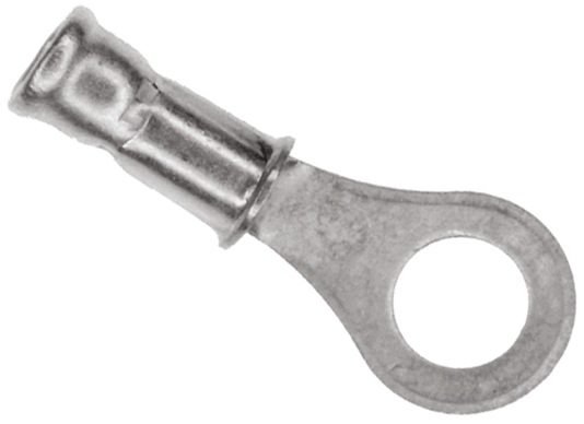 TE Connectivity, DIAMOND GRIP Uninsulated Ring Terminal, M2.5 Stud Size, 0.1mm² to 0.4mm² Wire Size