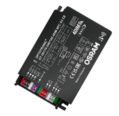 Osram Dimmable LED Driver, 10 → 38V Output, 22W Output, 700mA Output, Constant Current Dimmable