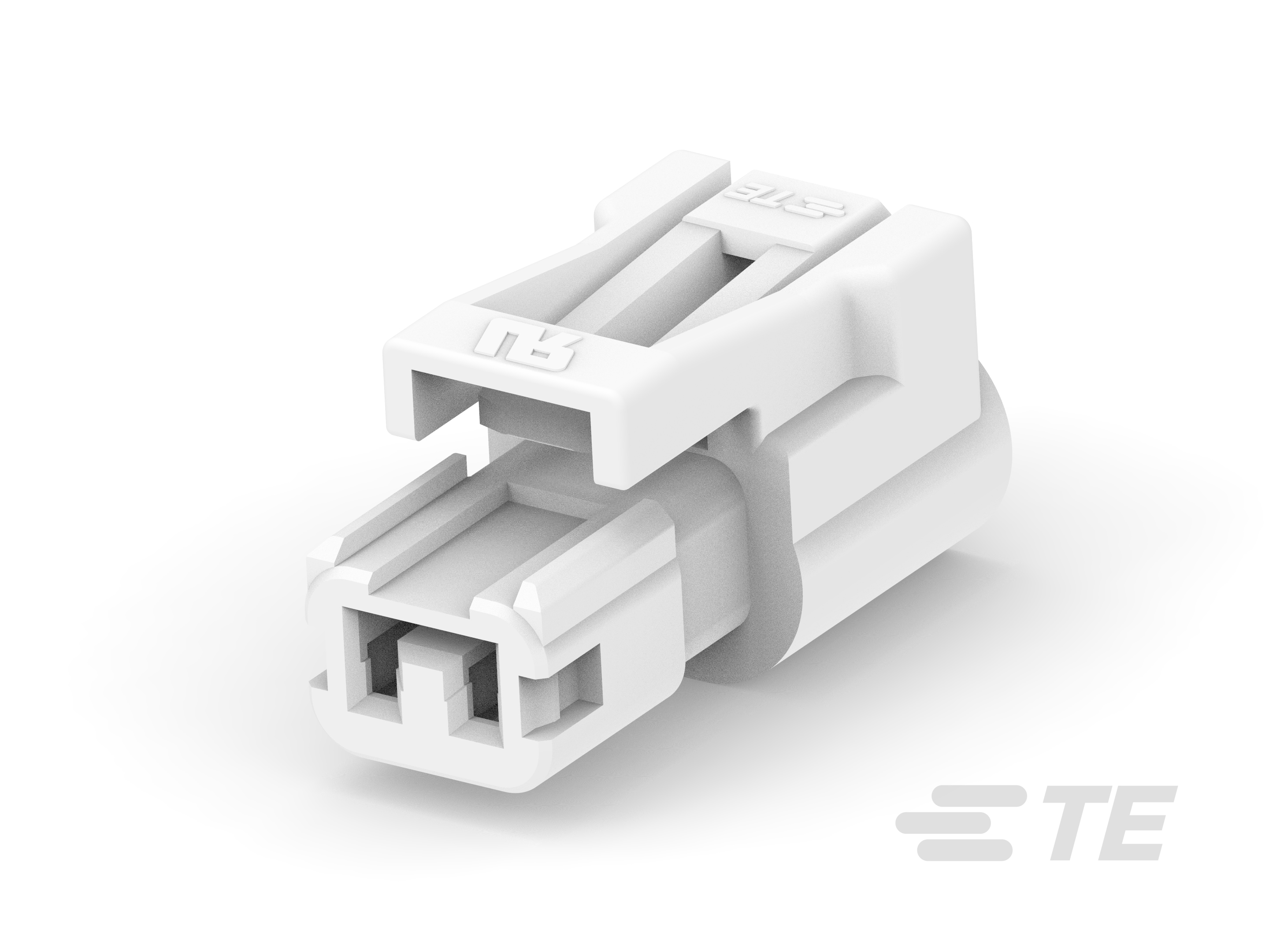 TE Connectivity 2321 Series Board PCB Header, 2 Contact(s), 2.5 mm Pitch, 1 Row, Shrouded
