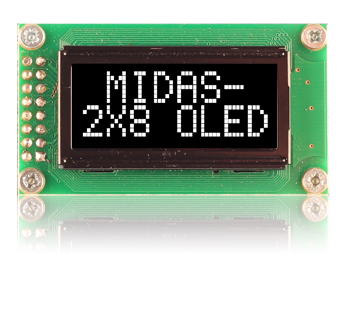 Midas 3.67in White Passive matrix OLED Display COB Parallel Interface