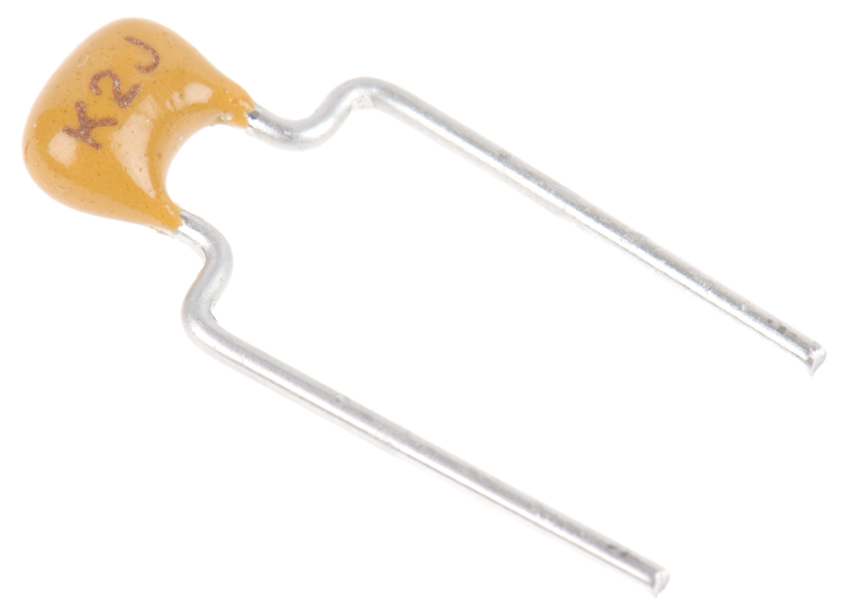 KEMET 1nF Multilayer Ceramic Capacitor MLCC, 200V dc V, ±5% , Through Hole