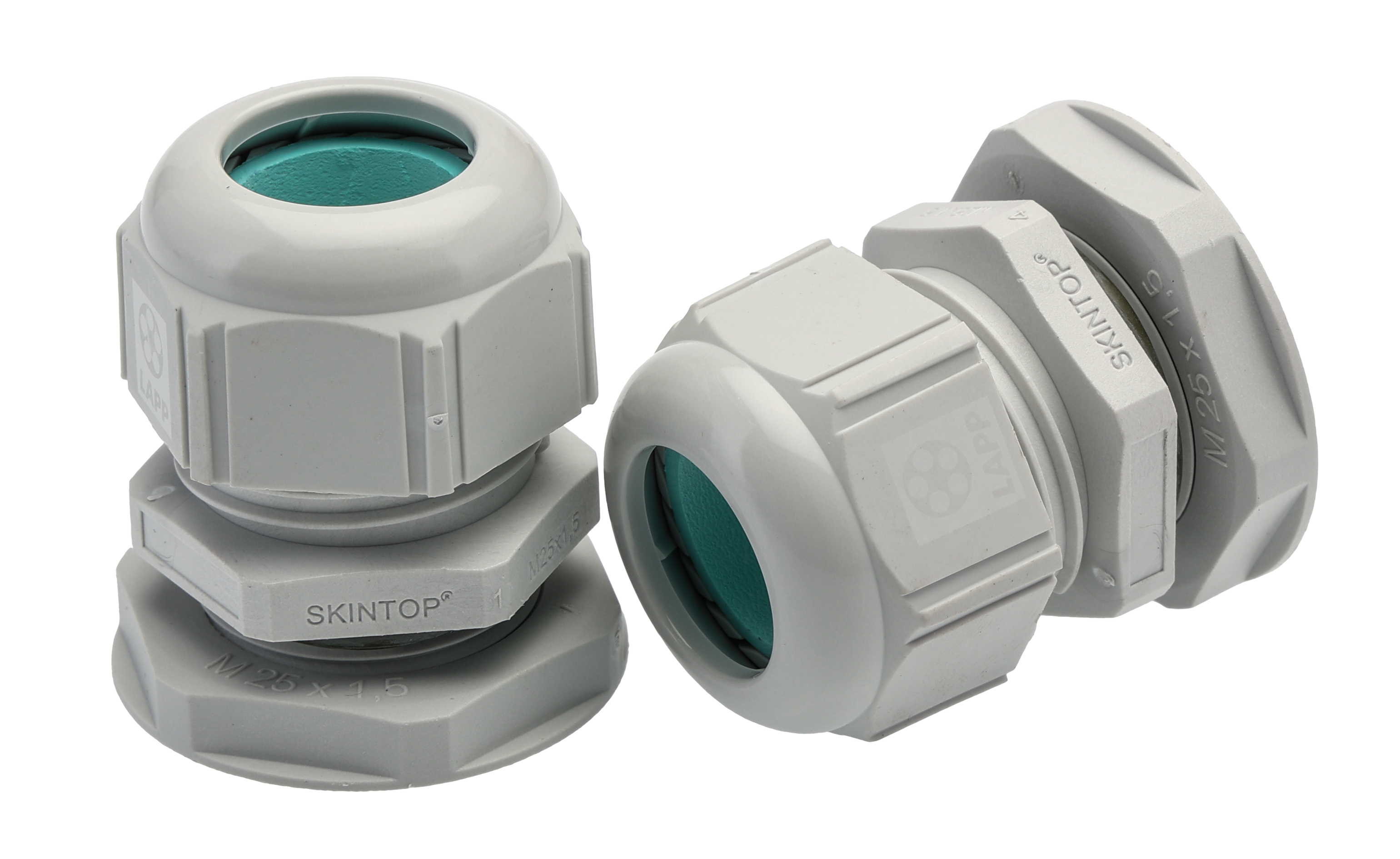 Lapp SKINTOP Series Grey Polyamide Cable Gland, M25 Thread, 9mm min., 17mm max., IP68