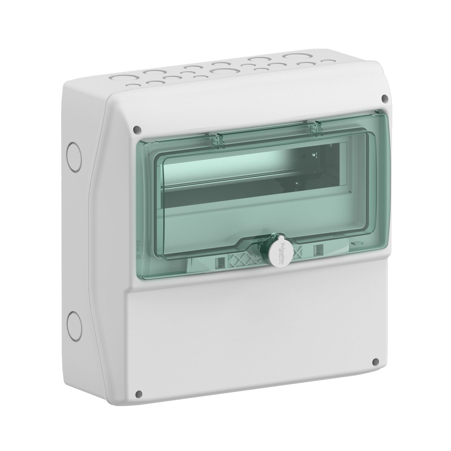 Schneider Electric Polymer White Square Adaptable Enclosure Box, 340mm x 335mm x 160mm