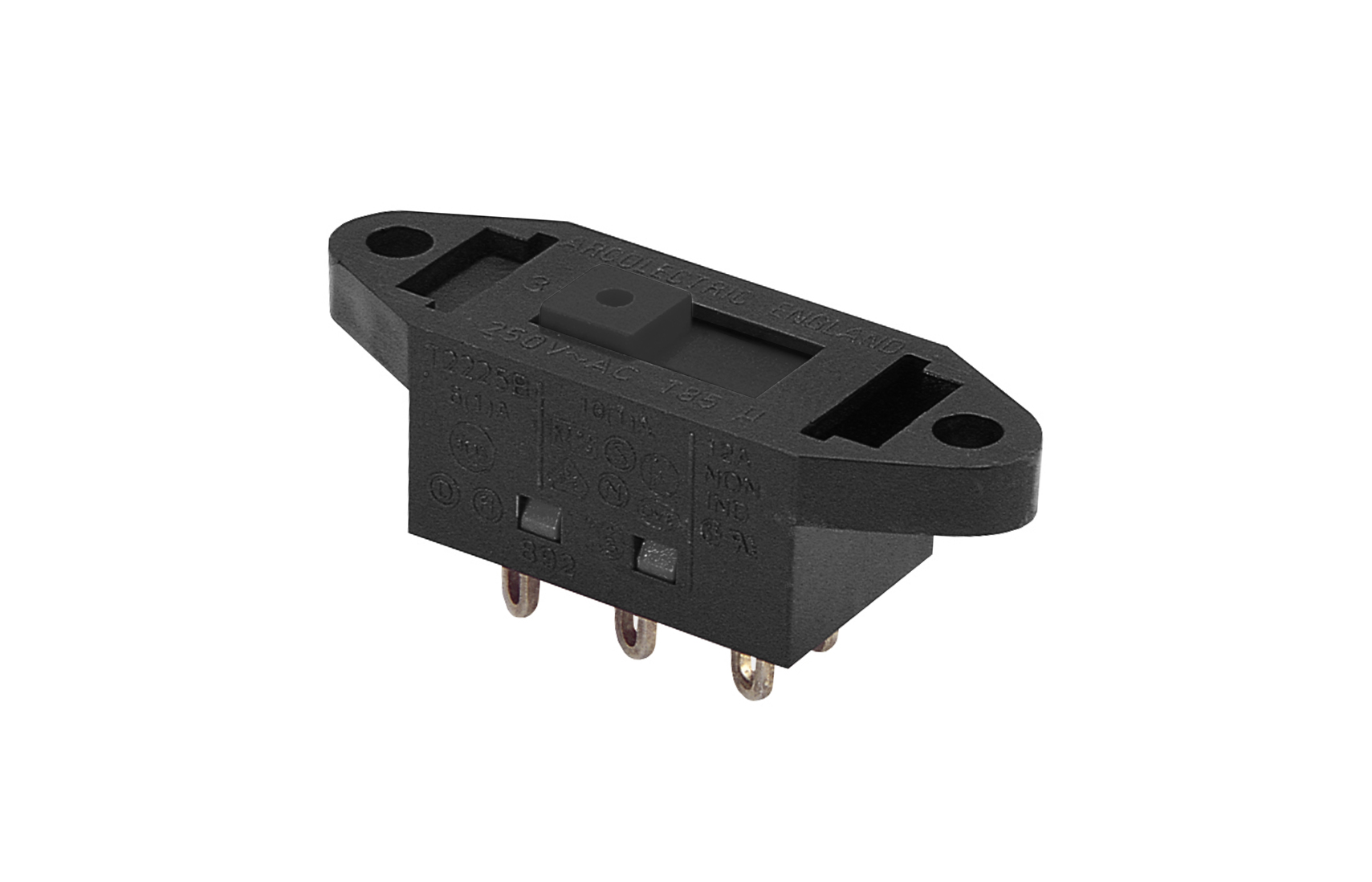 Bulgin Panel Mount Slide Switch