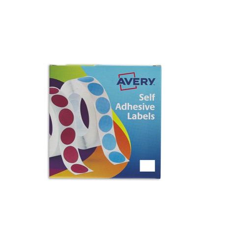 Avery White Adhesive High Visibility Label Sheet, Pack of 1120EA