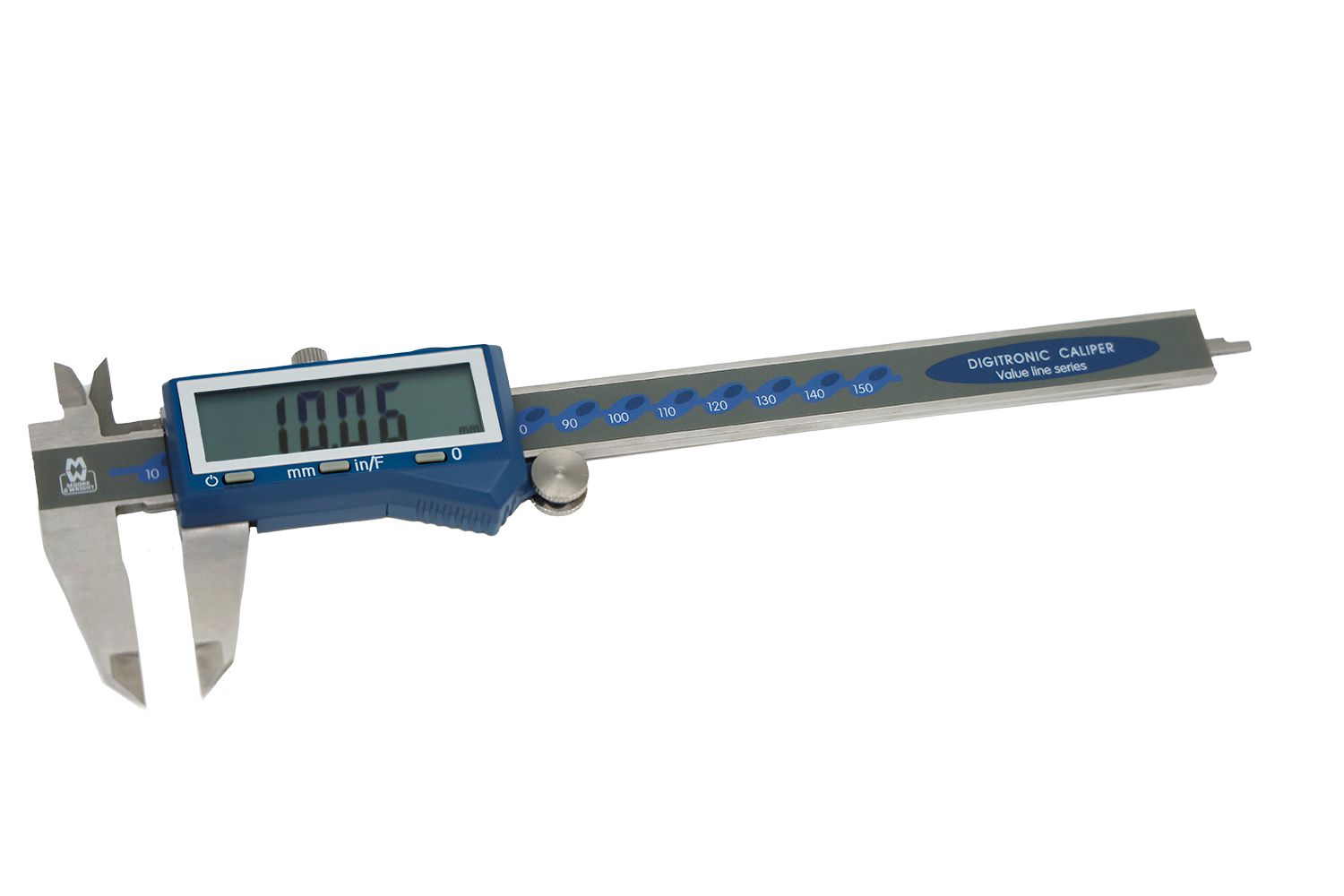 Moore & Wright 150mm Digital Caliper Caliper 0.01 Resolution, Imperial, Metric With UKAS Calibration