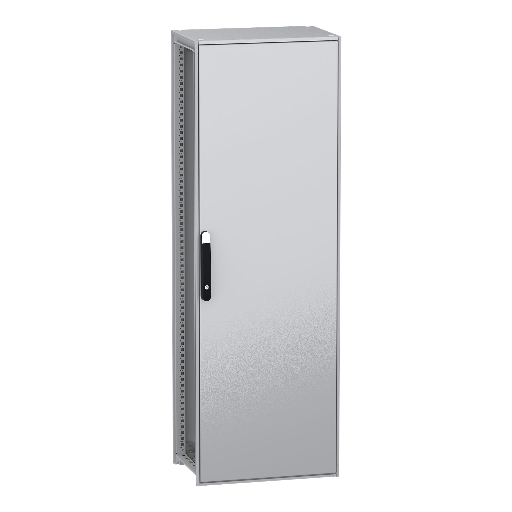 Schneider Electric PanelSeT SFN Series Galvanised Steel Single-Door-Door Floor Standing Enclosure, Plain Door Door,