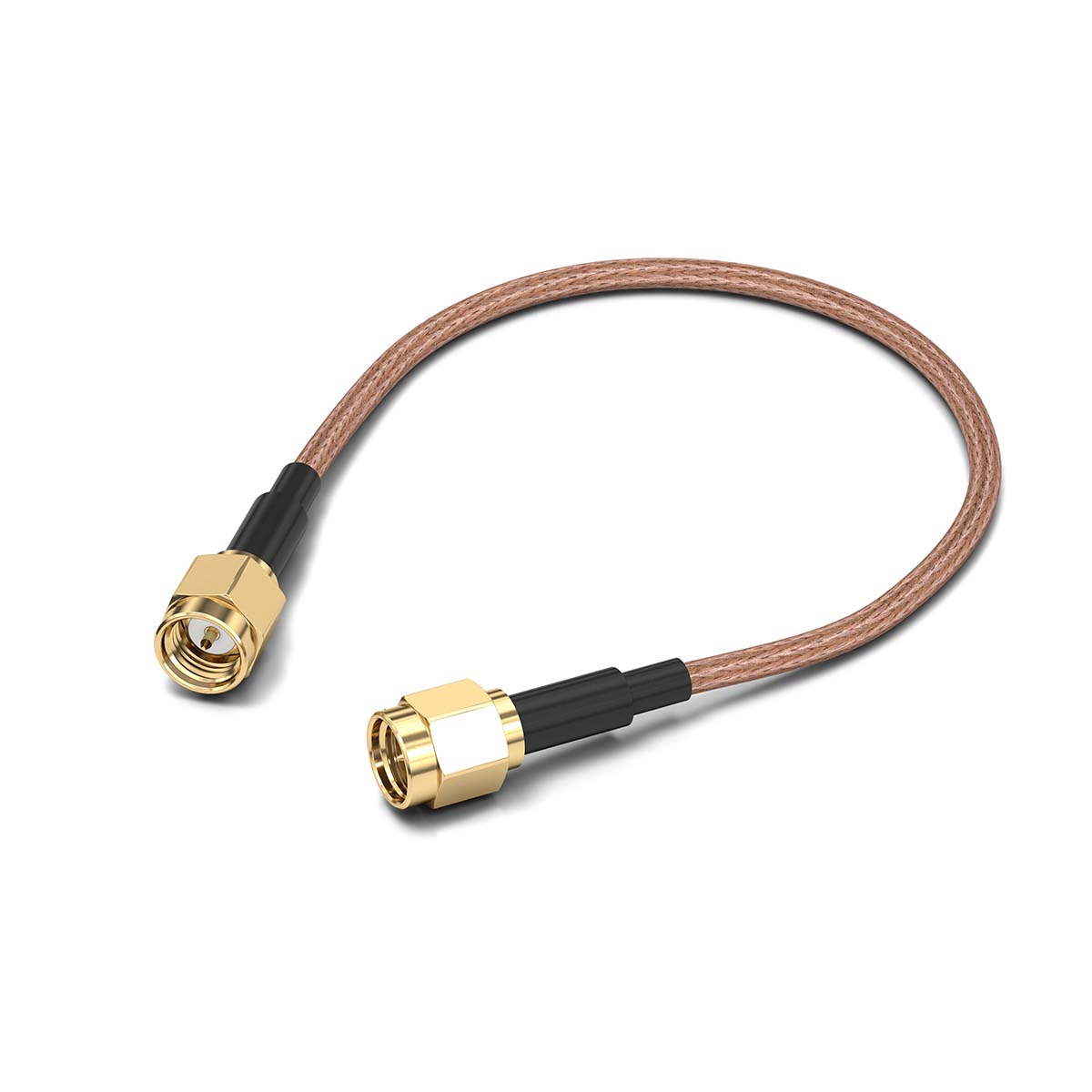 Wurth Elektronik WR-CXASY Series, 1 m, RG174/U Coaxial, Terminated 50 Ω