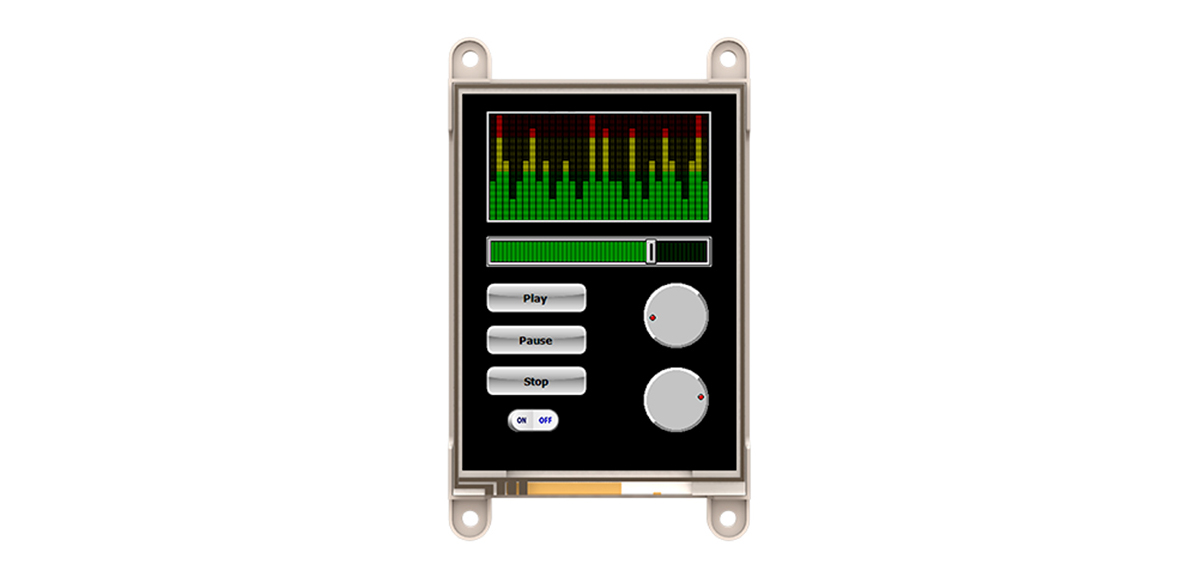 4D Systems, gen4 Diablo 16 with 3.2in Resistive Touch Screen