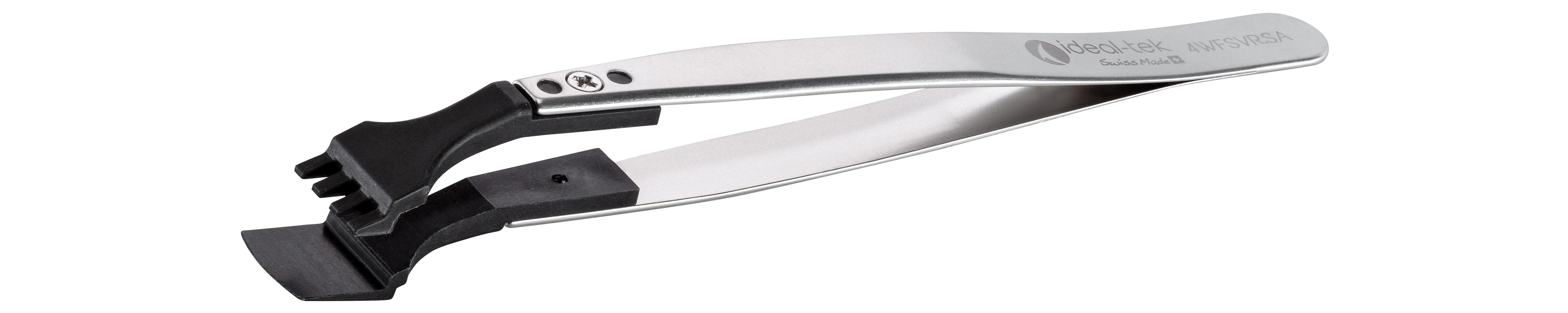 ideal-tek 130 mm, Stainless Steel, Wafer, ESD Tweezers