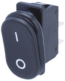 Marquardt SPST, On-Off Rocker Switch Panel Mount