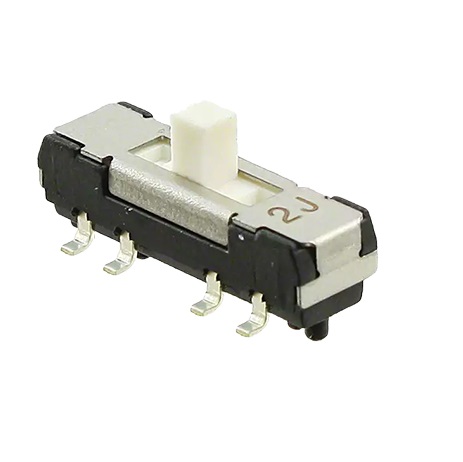 Nidec Components Surface Mount Slide Switch DP3T DP 200 mA Slide